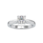 Load image into Gallery viewer, 50-Pointer Lab Grown Solitaire Platinum Engagement Ring JL PT LG G 0056
