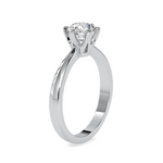 Load image into Gallery viewer, 1.50-Carat Lab Grown Solitaire 6 Prong Platinum Engagement Ring JL PT LG G 0064-C
