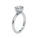 Load image into Gallery viewer, 1.50-Carat Lab Grown Solitaire Platinum Engagement Ring JL PT LG G 0072-C
