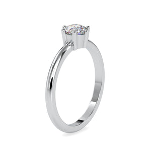 1-Carat Lab Grown Solitaire Platinum Engagement Ring JL PT LG G 0078-B