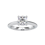 Load image into Gallery viewer, 1-Carat Lab Grown Solitaire Platinum Diamond Engagement Ring JL PT LG G 0095-B
