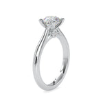 Load image into Gallery viewer, 1.50-Carat Lab Grown Solitaire Platinum Diamond Engagement Ring JL PT LG G 0095-C
