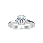 Load image into Gallery viewer, 2-Carat Lab Grown Solitaire Platinum Engagement Ring JL PT LG G 0133-D
