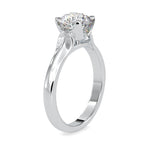 Load image into Gallery viewer, 2-Carat Lab Grown Solitaire Platinum Engagement Ring JL PT LG G 0133-D
