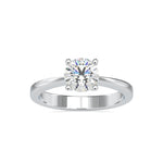 Load image into Gallery viewer, 1-Carat Lab Grown Solitaire Platinum Engagement Ring JL PT LG G 0142-B
