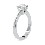 Load image into Gallery viewer, 1.50-Carat Lab Grown Solitaire Platinum Engagement Ring JL PT LG G 0142-C
