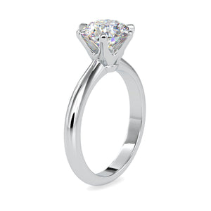 1.50-Carat Lab Grown Solitaire Platinum Engagement Ring JL PT LG G 0174-C