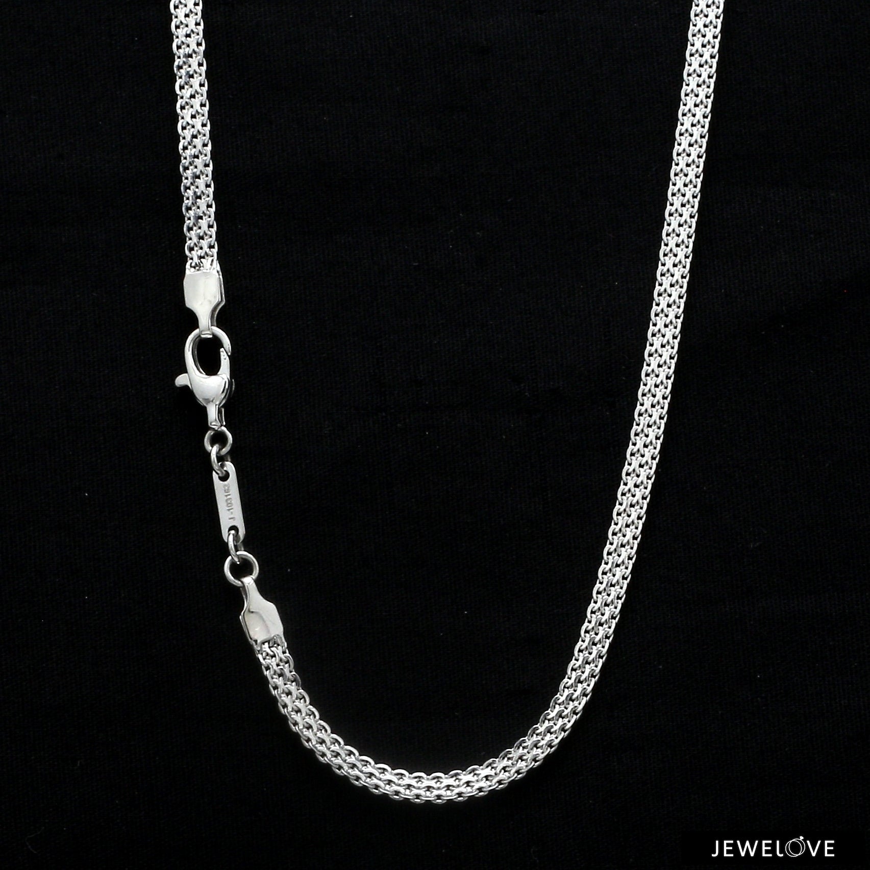 Platinum Chain for Men JL PT CH 1205   Jewelove.US