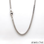 Load image into Gallery viewer, Platinum Double Box Chain for Men JL PT CH 1194   Jewelove.US
