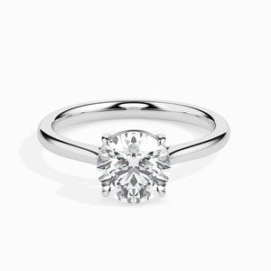 1-Carat Lab Grown Solitaire Platinum Ring for Women JL PT LG G 19001-B