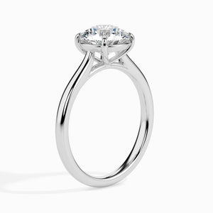 1.50-Carat Lab Grown Solitaire Platinum Ring for Women JL PT LG G 19001-C