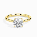 Load image into Gallery viewer, 1 Carat Solitaire Diamond 18K Yellow Gold Ring JL AU 19001Y-C   Jewelove.US
