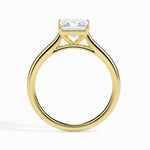 Load image into Gallery viewer, 30-Pointer Princess Cut Solitaire 18K Yellow Gold Ring JL AU 19002Y   Jewelove.US
