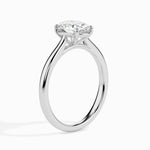 Load image into Gallery viewer, 70-Pointer Oval Cut Solitaire Platinum Ring JL PT 19004-B   Jewelove.US
