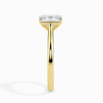 Load image into Gallery viewer, 70-Pointer Emerald Cut Solitaire Diamond 18K Yellow Gold Ring JL AU 19005Y-B   Jewelove.US
