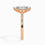 Load image into Gallery viewer, 30-Pointer Marquise Cut Solitaire Diamond 18K Rose Gold Ring JL AU 19009R   Jewelove.US
