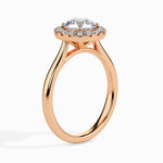 Load image into Gallery viewer, 30-Pointer Solitaire Diamond Shank 18K Rose Gold Ring JL AU 19021R   Jewelove.US
