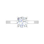 Load image into Gallery viewer, 0.30 cts Solitaire Platinum Ring for Women JL PT RS PR 115   Jewelove
