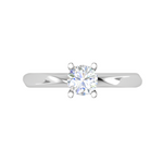 Load image into Gallery viewer, 1-Carat Lab Grown Solitaire Platinum Ring for Women JL PT RS PR LG G 161-B
