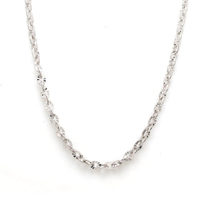 Japanese Platinum Chain with Shiny Texture for Women JL PT CH 659   Jewelove.US