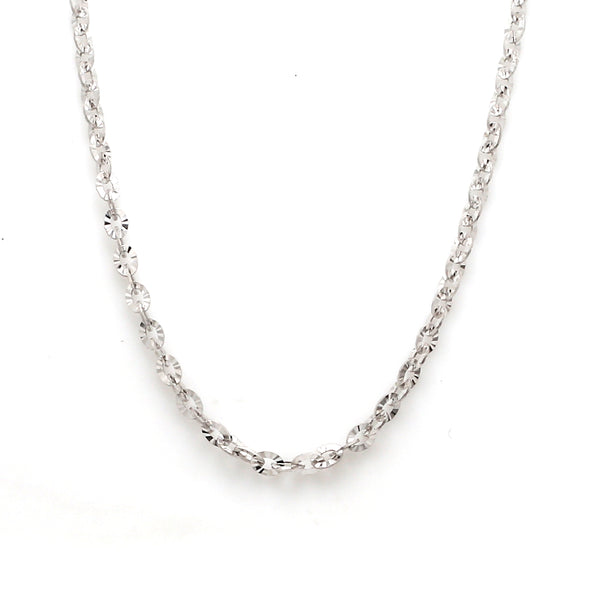 Japanese Platinum Chain with Shiny Texture for Women JL PT CH 659