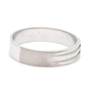 Price Point Plain Platinum Love Bands JL PT 234