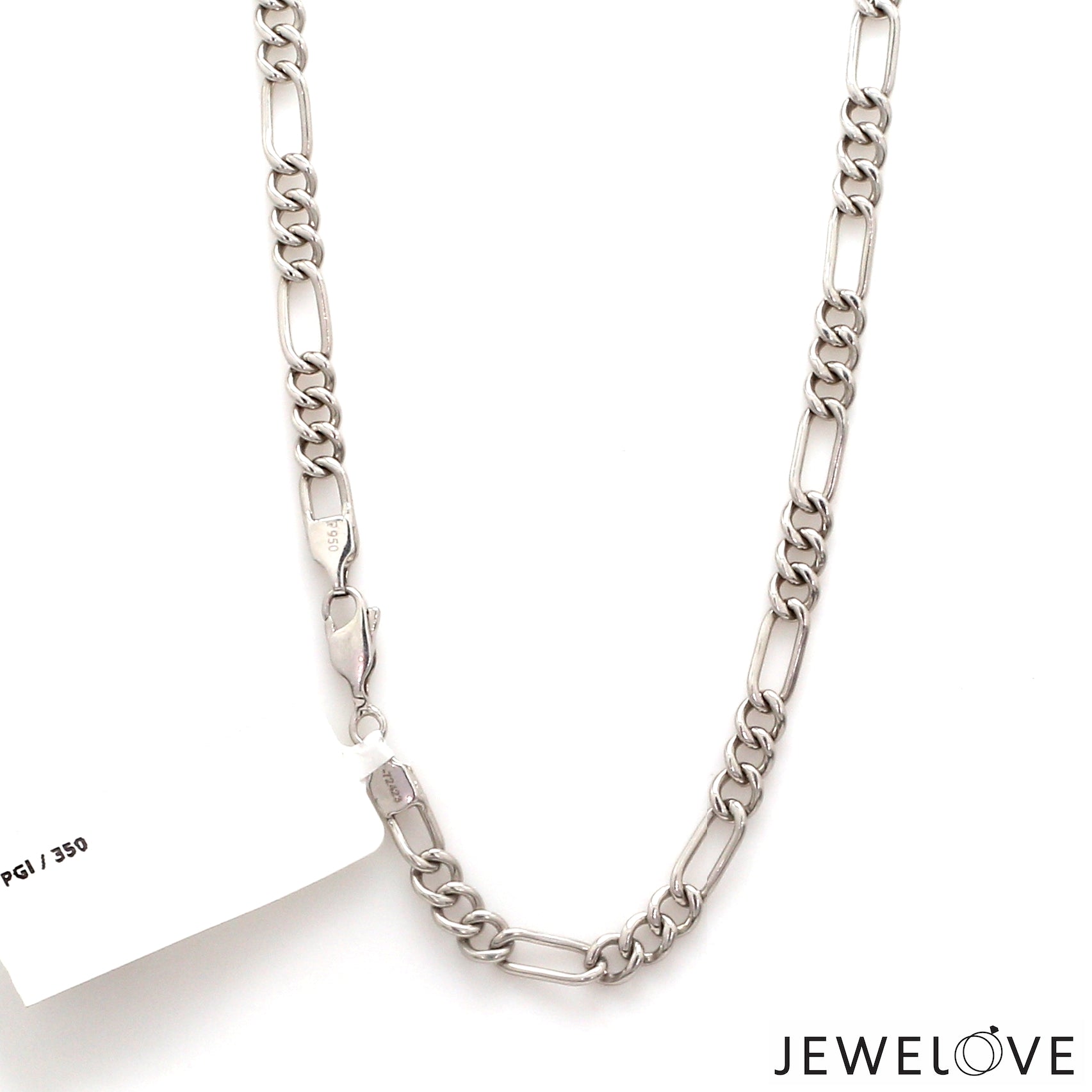 4.75mm Platinum Chain for Men JL PT CH 717-A   Jewelove.US