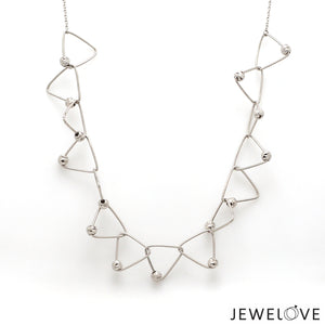 Japanese Platinum Necklace Chain for Women JL PT CH 205   Jewelove.US