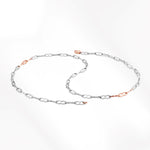 Load image into Gallery viewer, Men of Platinum | Rose Gold Links Chain for Men JL PT CH 1249   Jewelove.US
