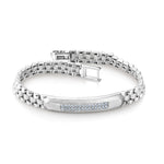 Load image into Gallery viewer, Men of Platinum | Diamond Bracelet for Men JL PTB 1197   Jewelove.US
