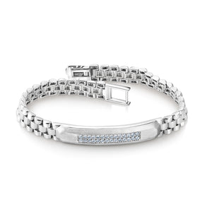 Men of Platinum | Diamond Bracelet for Men JL PTB 1197   Jewelove.US