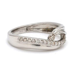 Load image into Gallery viewer, Elegant Platinum Ring with Diamonds by Jewelove JL PT 508
