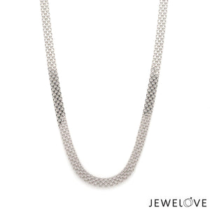 4mm Japanese Platinum Chain for Men JL PT CH 1209