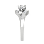 Load image into Gallery viewer, 50-Pointer Lab Grown Solitaire Diamond Platinum Ring JL PT RP RD LG G 139
