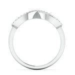 Load image into Gallery viewer, Platinum Infinity Ring with Diamonds for Women JL PT 968
