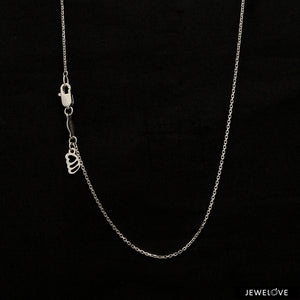 Japanese Platinum Necklace Chain for Women JL PT CH 205   Jewelove.US