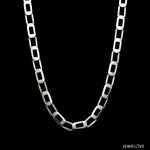 Load image into Gallery viewer, 5mm Platinum + 18K Rose Gold Double Side Chain for Men JL PT CH 1322
