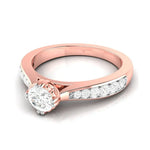 Load image into Gallery viewer, 30-Pointer 18K Rose Gold Solitaire Ring JL AU G 107R   Jewelove.US
