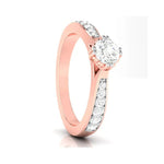 Load image into Gallery viewer, 30-Pointer 18K Rose Gold Solitaire Ring JL AU G 107R   Jewelove.US
