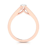 Load image into Gallery viewer, 30-Pointer Solitaire 18K Rose Gold Diamond Shank Ring JL AU G 120R   Jewelove.US
