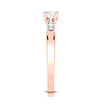 Load image into Gallery viewer, 30-Pointer Solitaire Diamond Shank 18K Rose Gold with Hidden Heart JL AU G 118R   Jewelove.US
