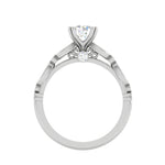 Load image into Gallery viewer, 1.50-Carat Lab Grown Solitaire Diamond Accents Platinum Ring JL PT RV RD LG G 120-C
