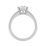 Load image into Gallery viewer, 1-Carat Lab Grown Solitaire Platinum Ring for Women JL PT RS PR LG G 133-B
