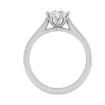 Load image into Gallery viewer, 2-Carat Lab Grown Solitaire Platinum Ring JL PT RS RD LG G 167-D
