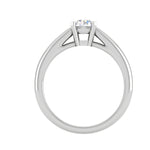 Load image into Gallery viewer, 70-Pointer Lab Grown Solitaire Platinum Ring JL PT RS RD LG G 179-A
