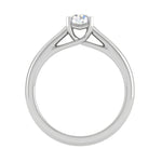 Load image into Gallery viewer, 1-Carat Lab Grown Solitaire Platinum Ring JL PT RS RD LG G 184-C
