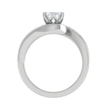 Load image into Gallery viewer, 50-Pointer Lab Grown Solitaire Diamond Platinum Ring JL PT RP RD LG G 139
