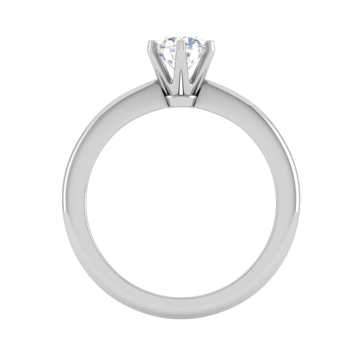 0.30 cts Solitaire Platinum Ring JL PT RS RD 178   Jewelove.US