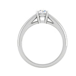 Load image into Gallery viewer, 50-Pointer Lab Grown Solitaire Platinum Ring JL PT RS RD LG G 179
