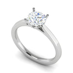 Load image into Gallery viewer, 0.30 cts Solitaire Platinum Ring for Women JL PT RS PR 115   Jewelove
